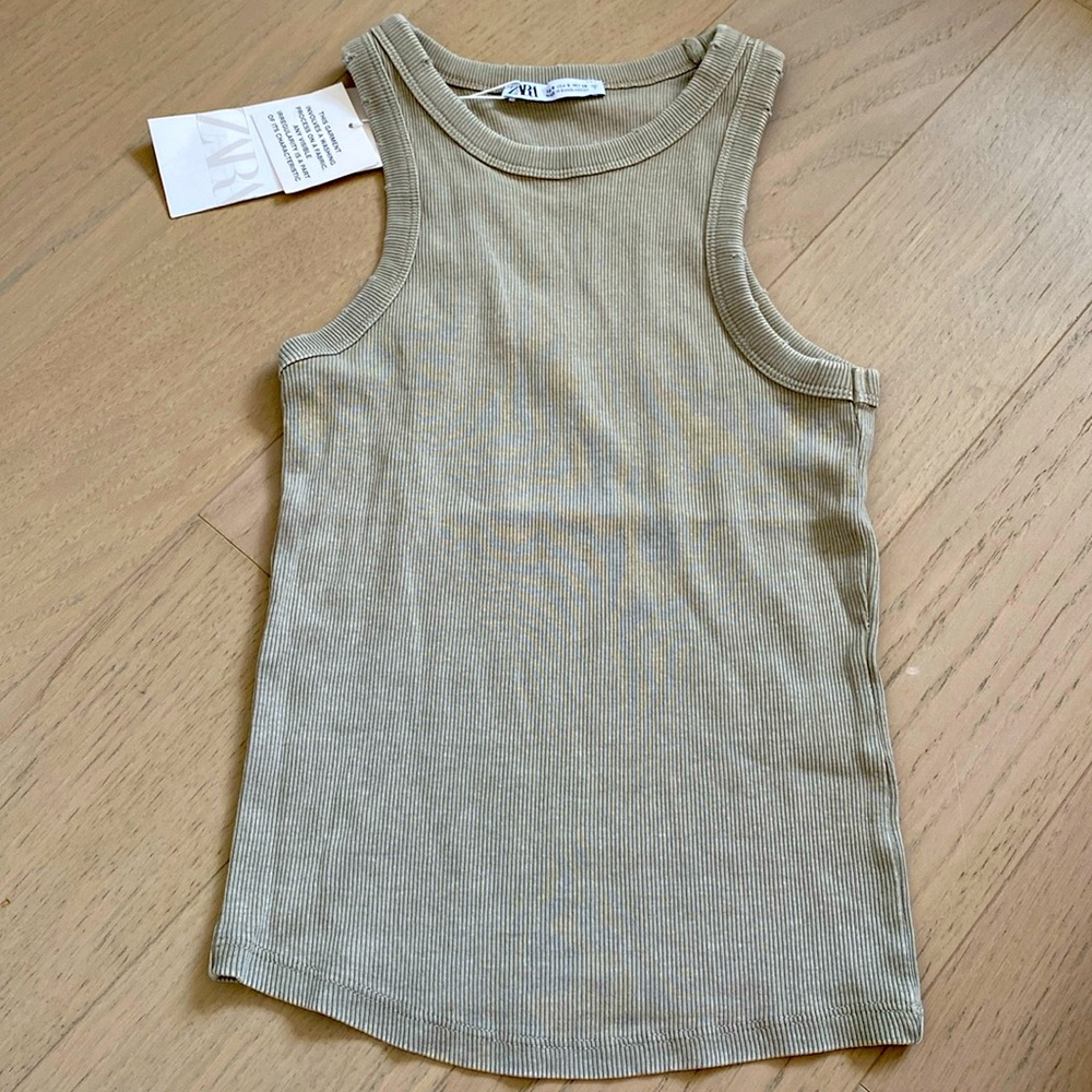 NWT Zara Ribbed Tank